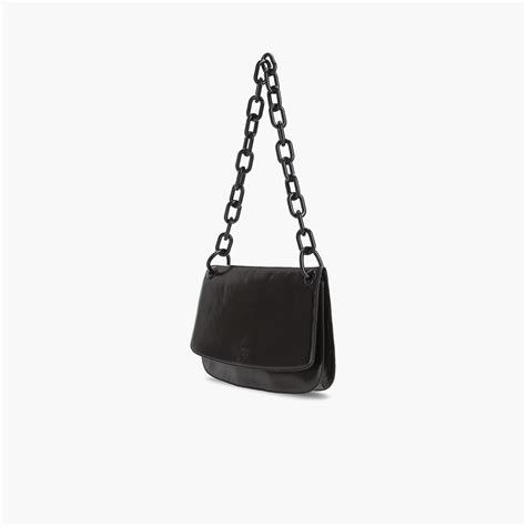 prada plastic chain bag|Prada over the shoulder bag.